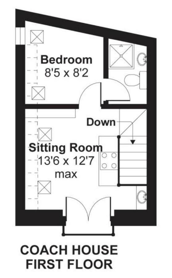 Ferienwohnung Coachhouse St Ives Exterior foto